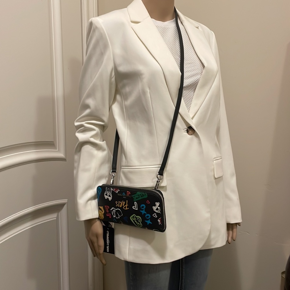 NEW Karl Lagerfeld Wallet with Strap